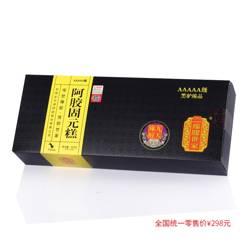 臻胶世家阿胶固元糕200克卡盒